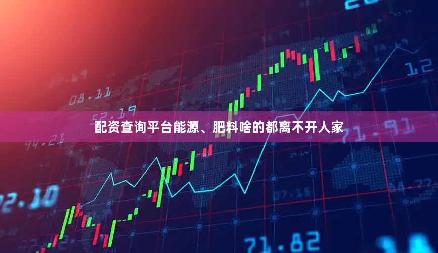 配资查询平台能源、肥料啥的都离不开人家